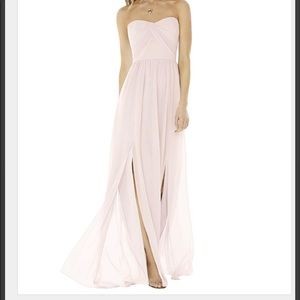 Social Bridesmaids Blush Dress Size 0